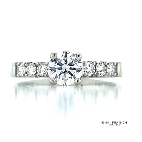 'Gail' Platinum Diamond Ring