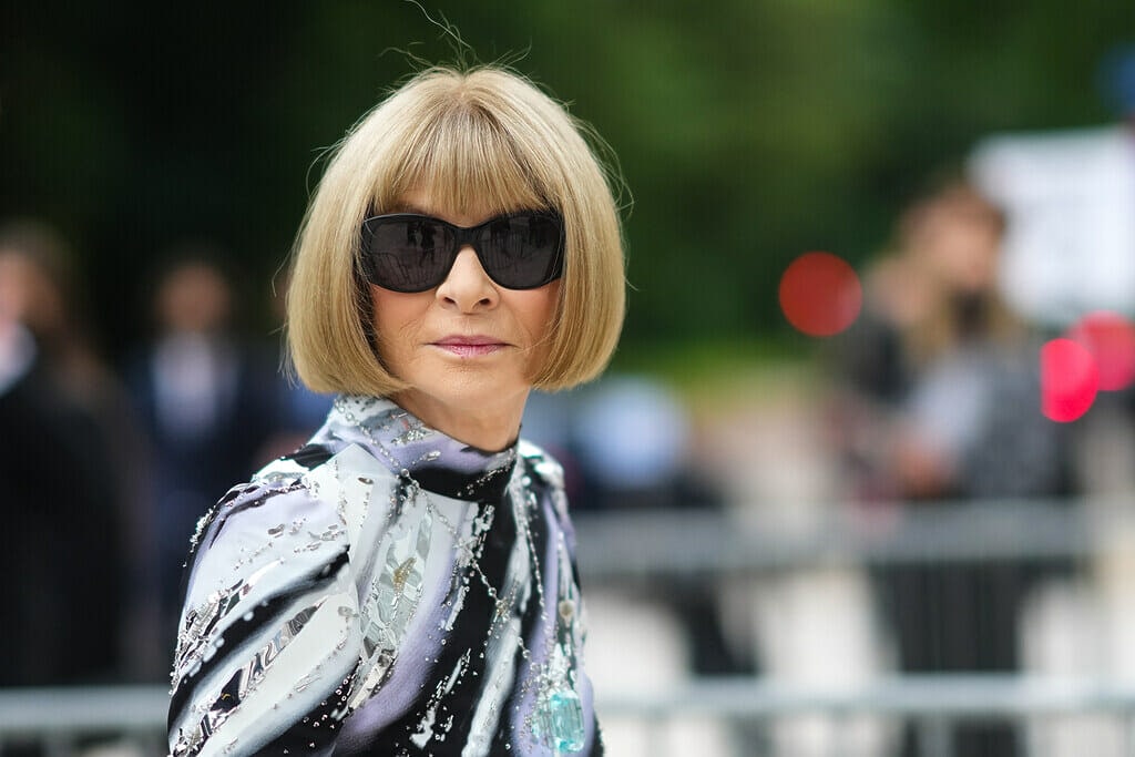 Anna Wintour Trademark Sunglasses