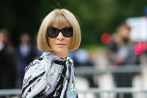 Anna Wintour Trademark Sunglasses
