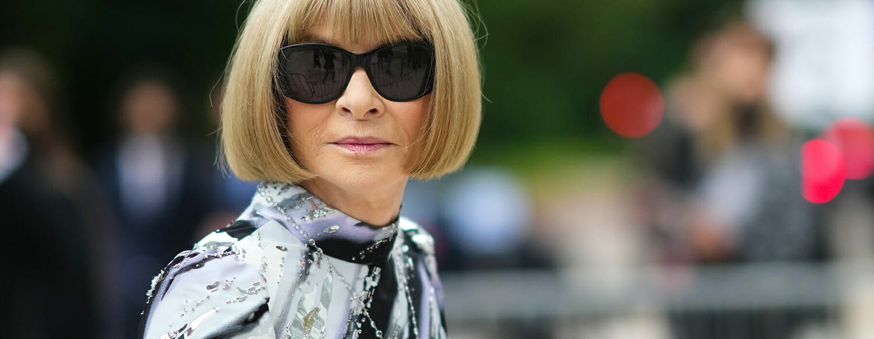 Anna Wintour Trademark Sunglasses