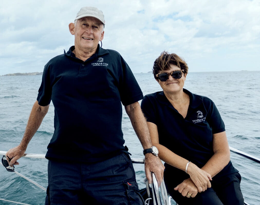 Gabrielle and Bruce Young from Pacific Star Waiheke