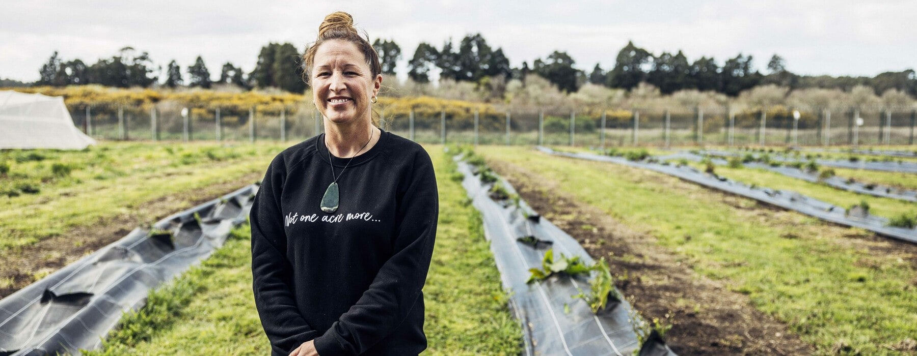 Cannabis grower Aimee Armstrong at her nursery